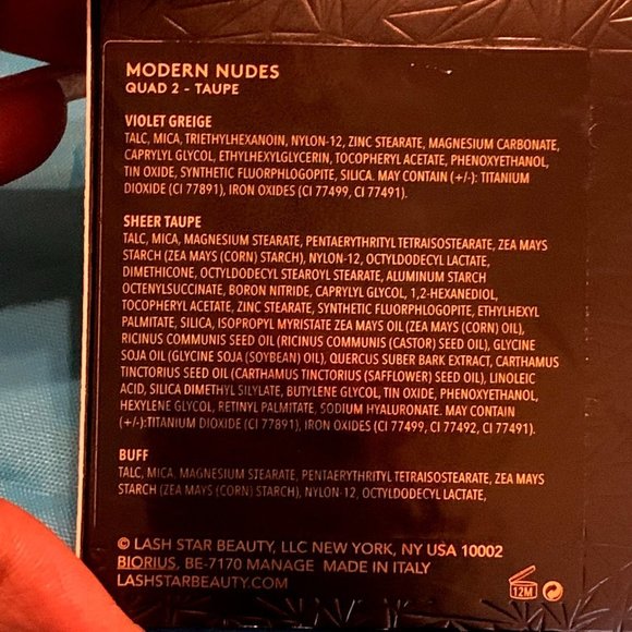 Lash Star Morden Nudes Eyeshadow  heated lash styl - Picture 9 of 14